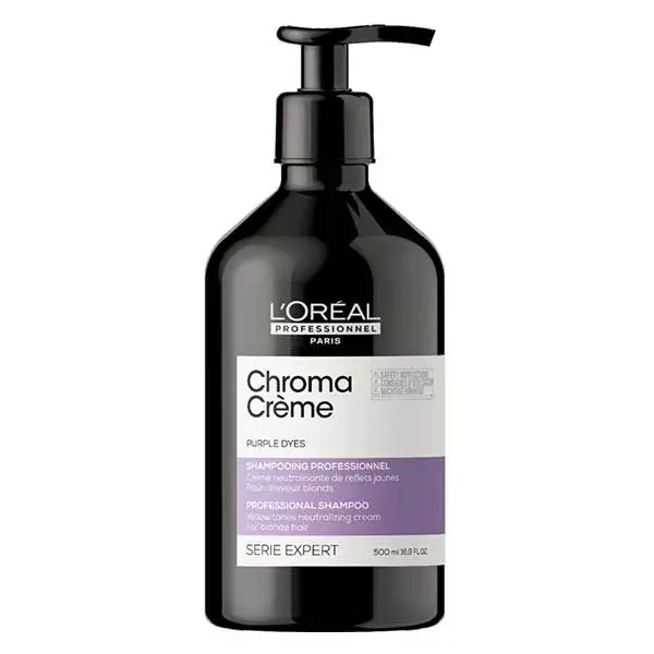 L'Oréal Professionnel Serie Expert Chroma Crème Shampoo Creme Neutralizante Violeta para Tons Amarelos 500ml