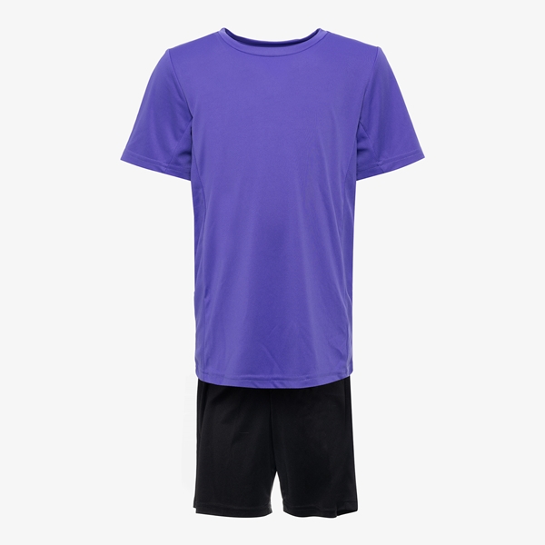 Dutchy tweedelige kinder sport set paars