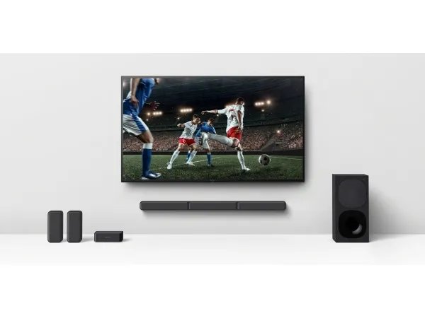 Sony HT-S40R - Lydbarsystem - til hjemmebiograf - 5.1-kanal - trådløs - Bluetooth - 600 Watt (Total)