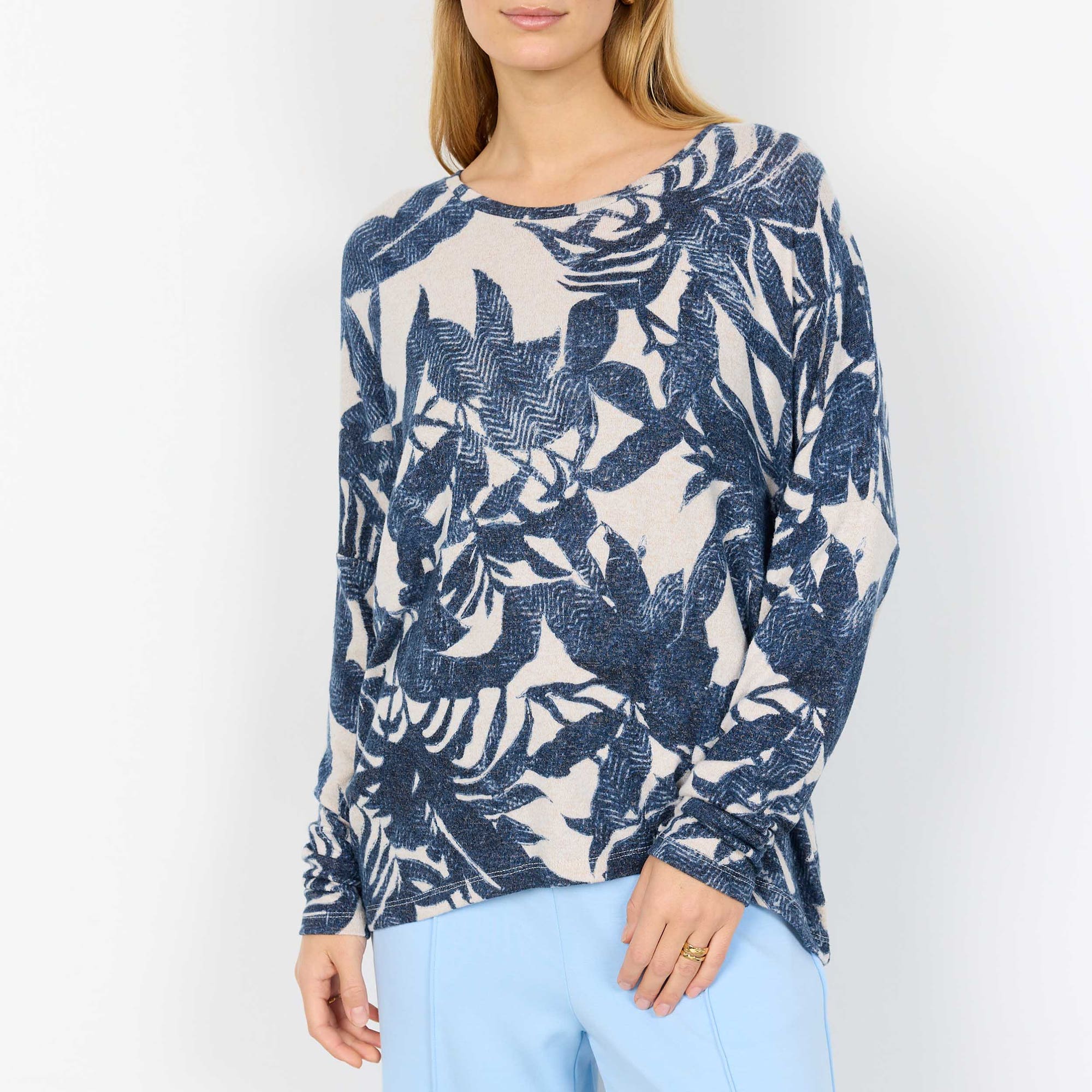 Pull Femme bleu marine