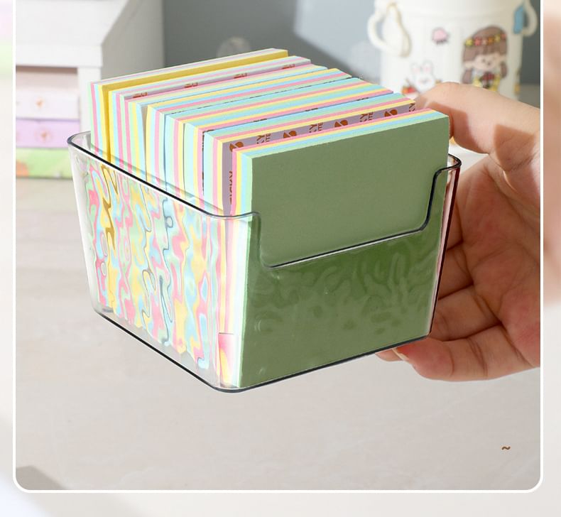 Connie Queenie - Transparante plastic bureau-organizer (verschillende ontwerpen)