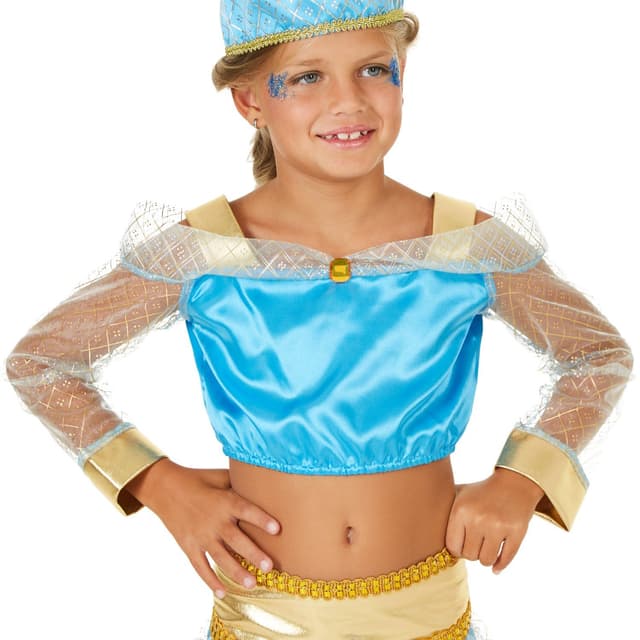 Orientprinsesse børnekostume