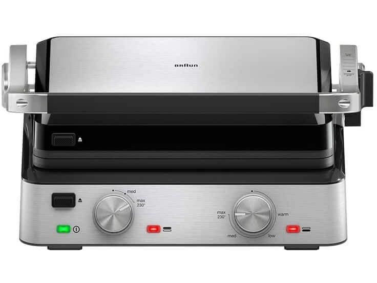 Braun Kontaktgrill Multigrill 7 CG7020 2000 W Kompakt-Multigrill