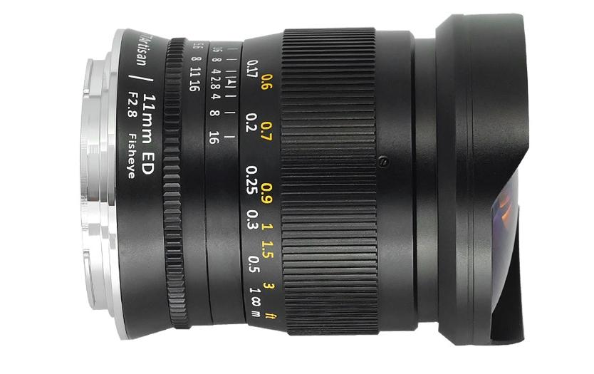Festbrennweite 11mm F/2.8 – Canon RF<br>Fischaugenobjektiv mit grandiosem Weitwinkel-Sichtfeld