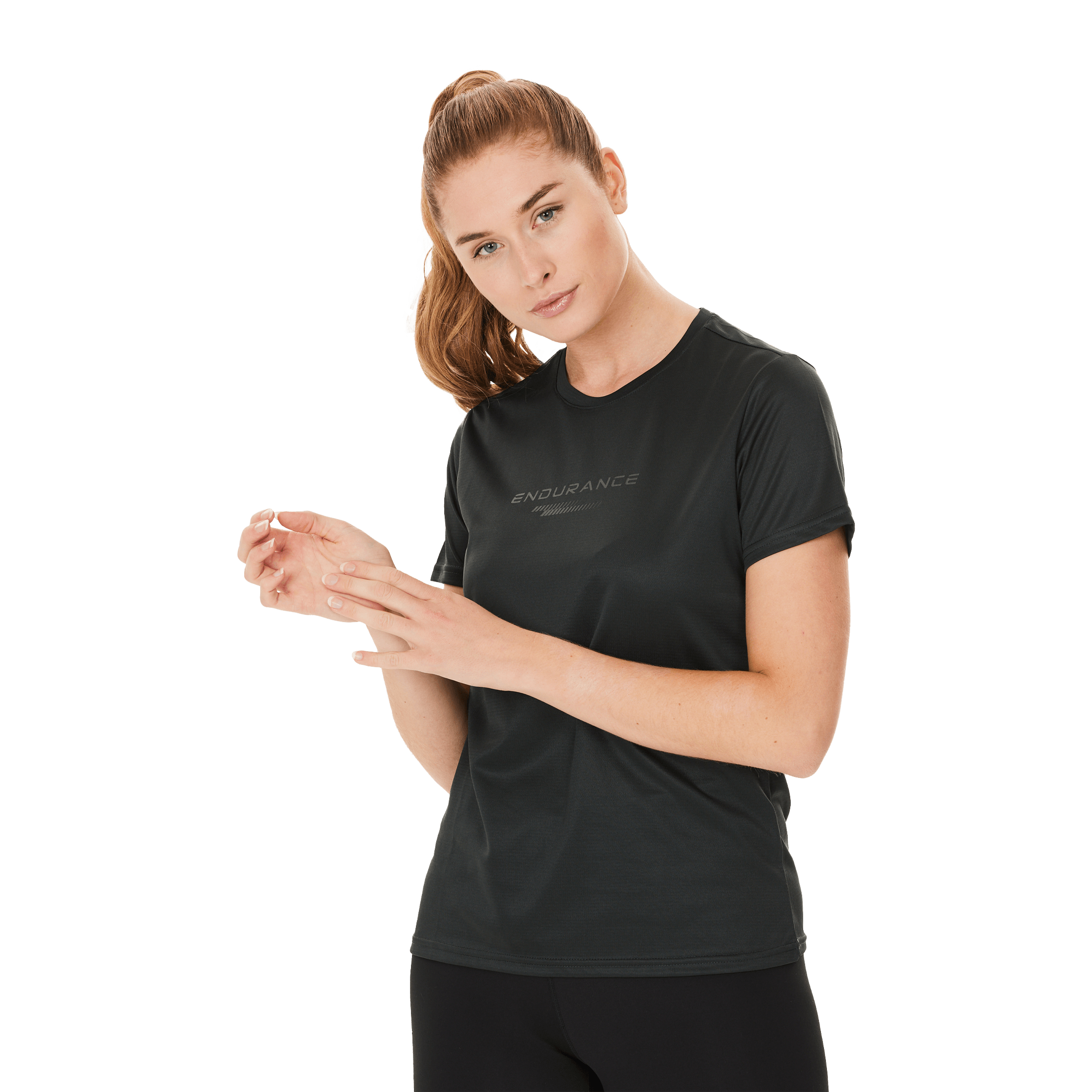 Endurance Vizuv W SS Performance Tee - Treningstøy