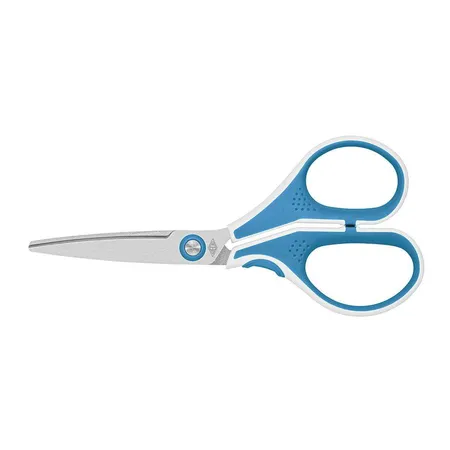 WEDO® Schere Edelstahl Cut it 5 Zoll 13cm blau weiss