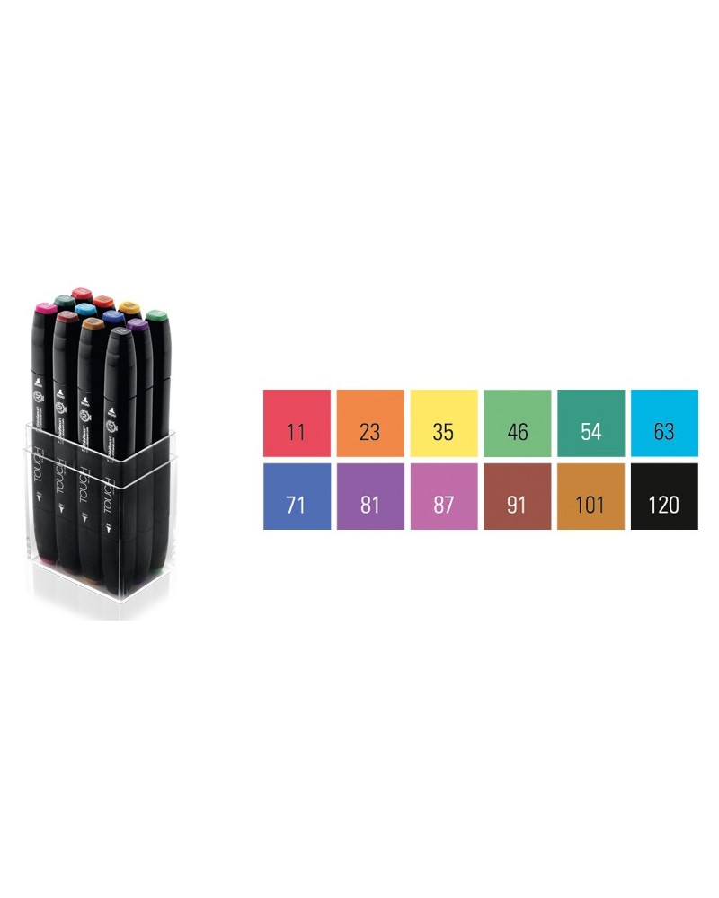 Boite N°6 basiques 12 couleurs