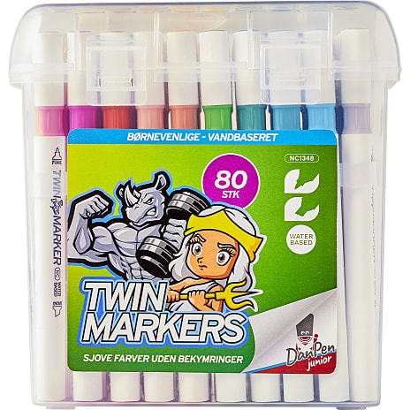 Danpen Twinmarkers 80 stk