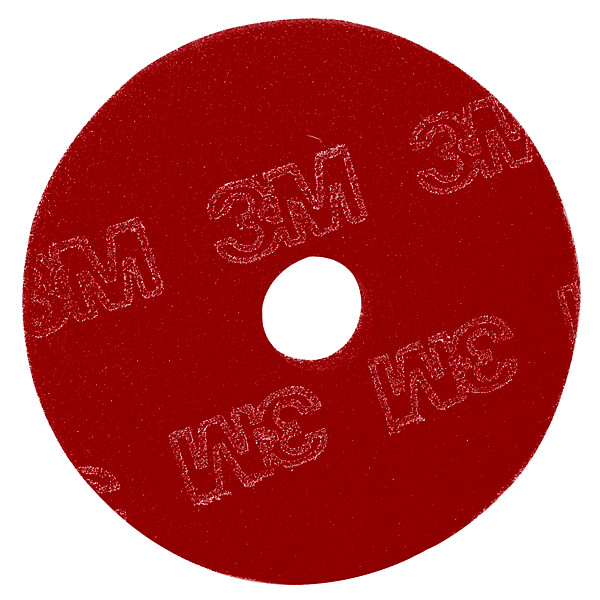 Disques monobrosse rouge 432 mm 3M, lot de 5