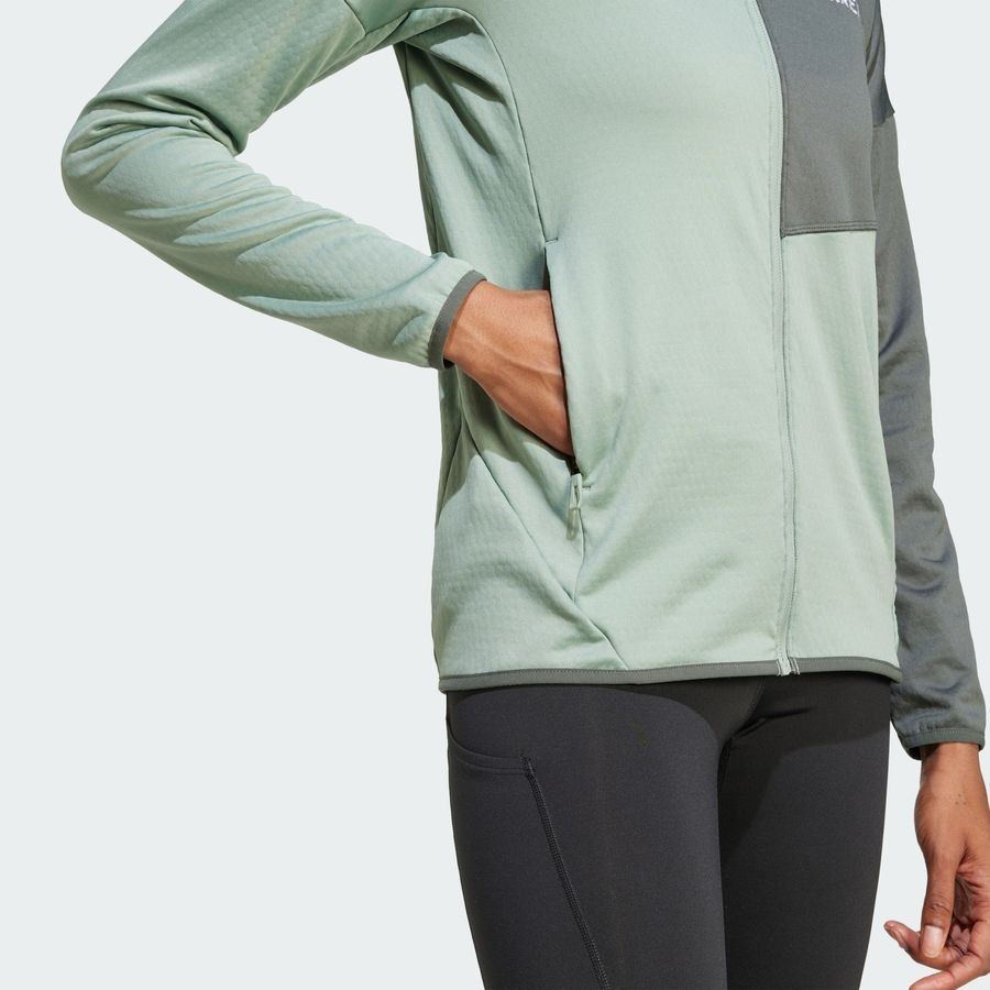 Adidas Veste à capuche molleton léger Terrex Xperior Climawarm