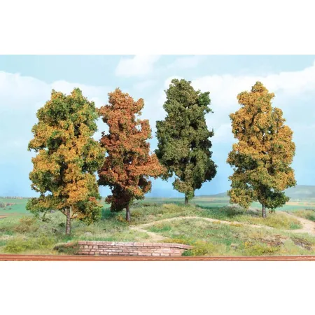Heki 2001 4 Herbstbäume 18 cm