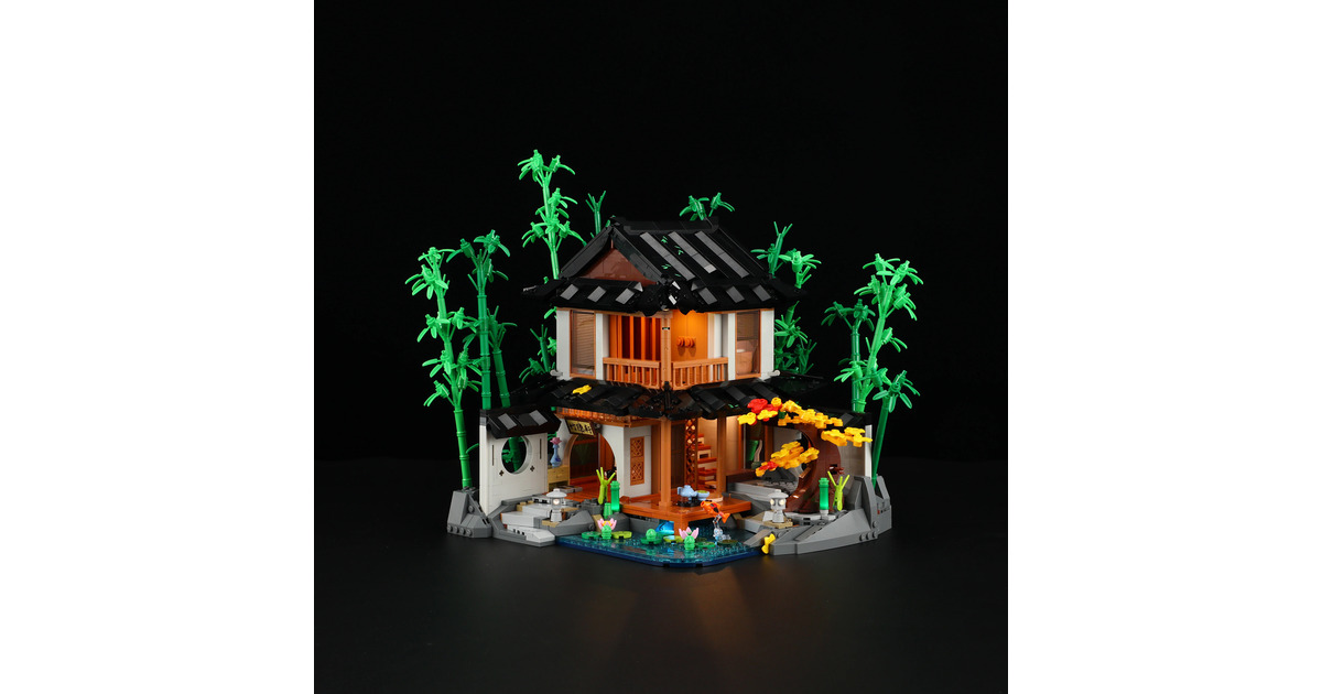 LumibricksRetro House - Bamboo House Constructiespeelgoed  (L9075)