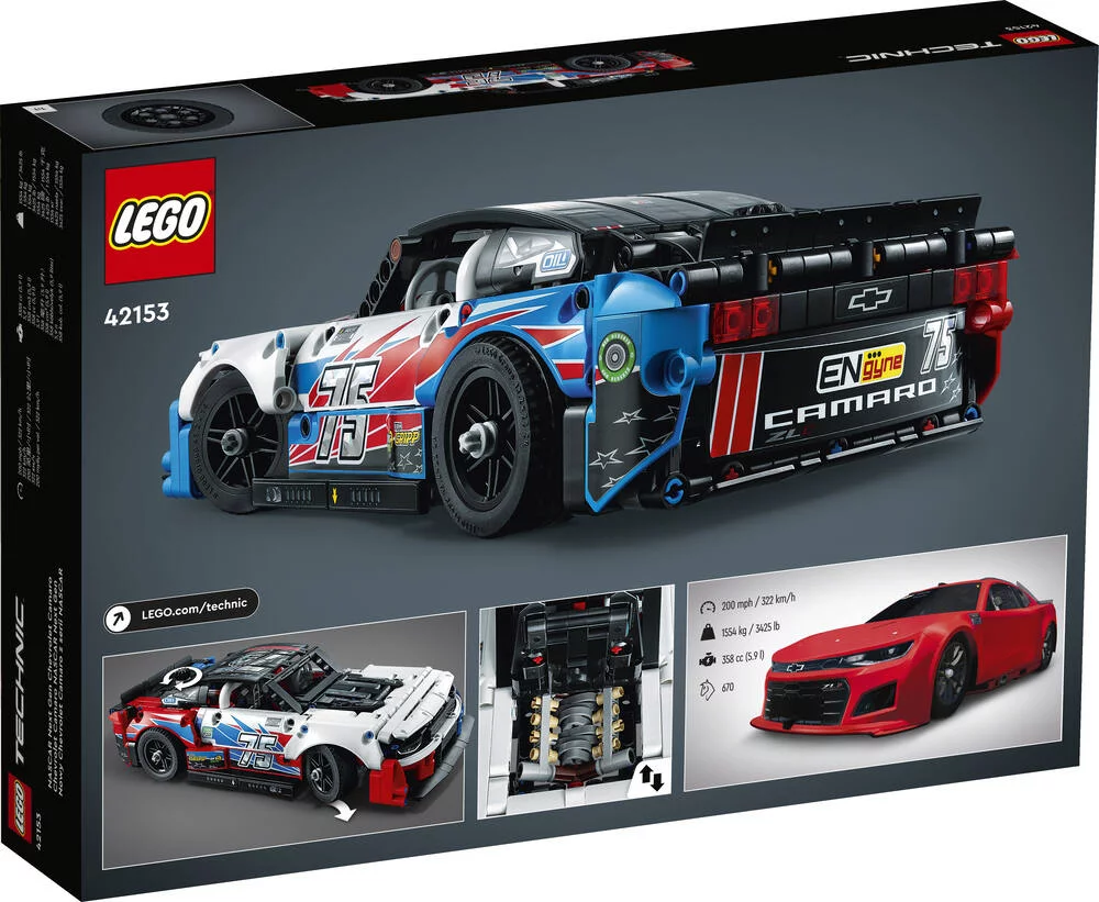 LEGO®TECHNIC 42153 - CHEVROLET CAMARO ZL1 NASCAR®NEXT GEN