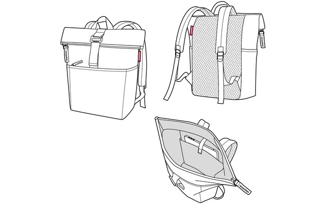 REISENTHEL® Freizeitrucksack »Rucksack Rolltop Backpack«