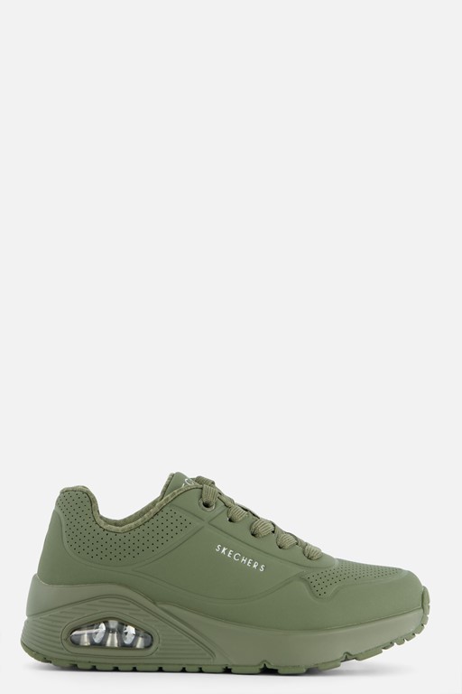 Skechers Uno Stand On Air Sneakers groen Textiel