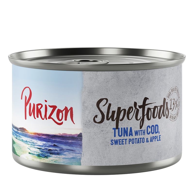 Purizon Superfoods 6 x 140 g ✓ pas cher