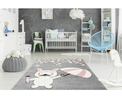Kindertapijt Australië Clermont roze 80x150 cm