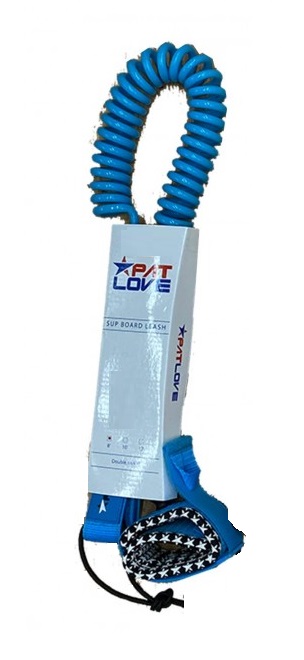 Pat-Love Leash SUP - Coil - 10' White