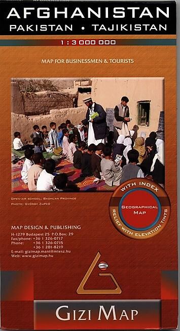 GIZI - AFGHANISTAN ECHELLE 1 3 000 000 E GIZI