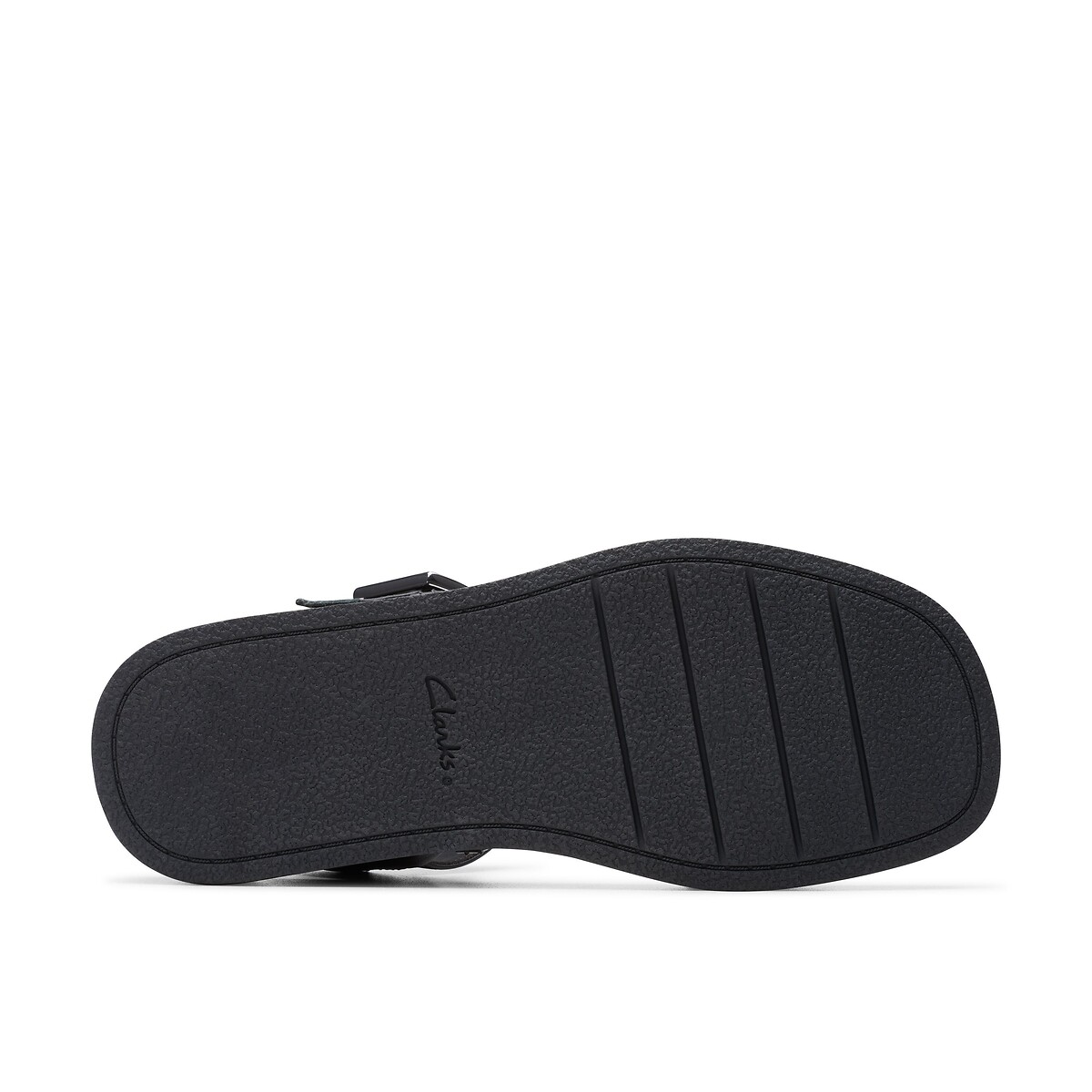 CLARKS<br>Sandálias de couro com tira Alda