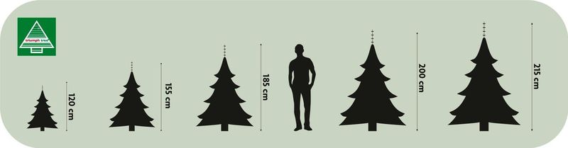 Triumph Tree - Roma - Kunstkerstboom - 230 cm - Met Verlichting - 400 LED Lichtjes