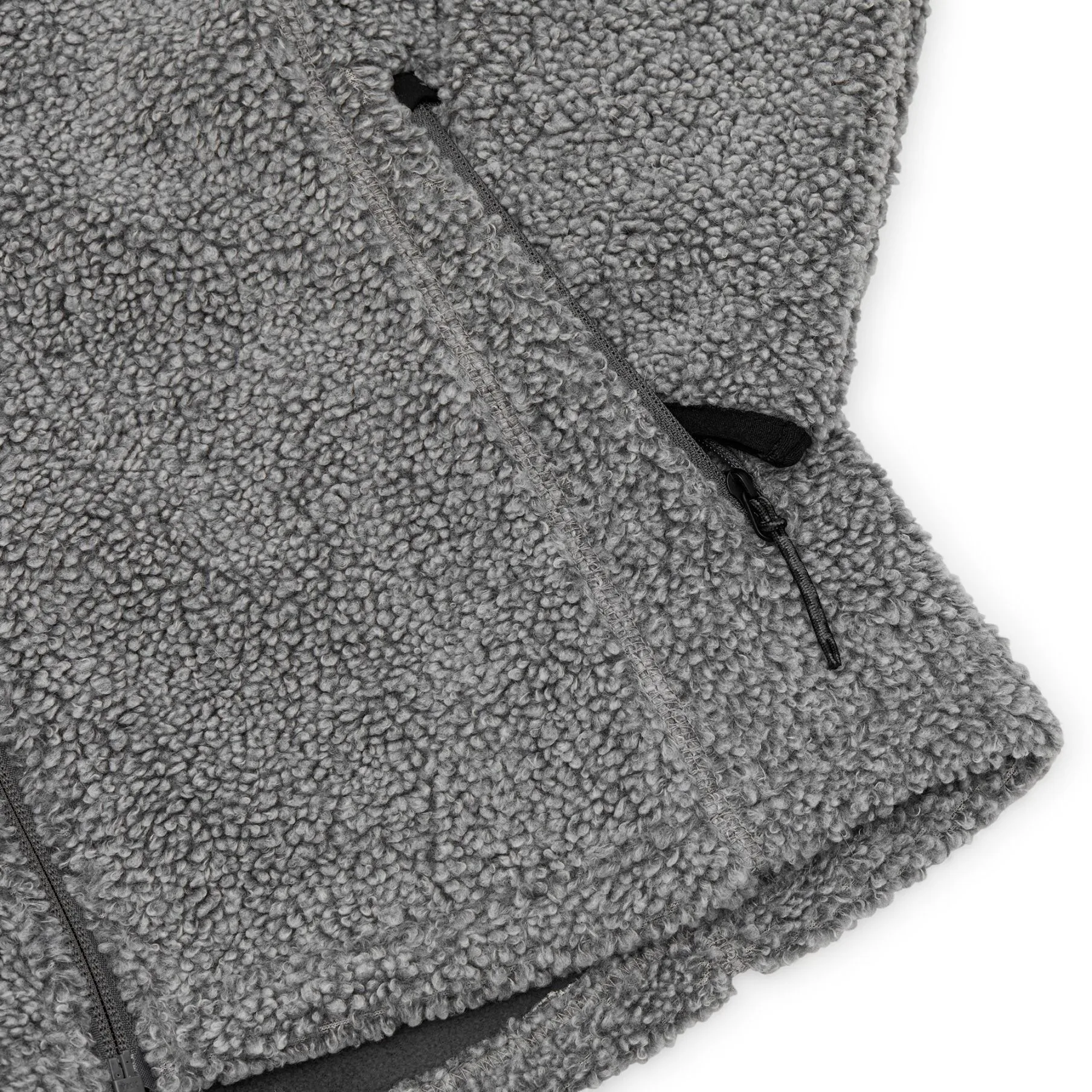Urberg Pile Hoodie Wmn Grey Melange