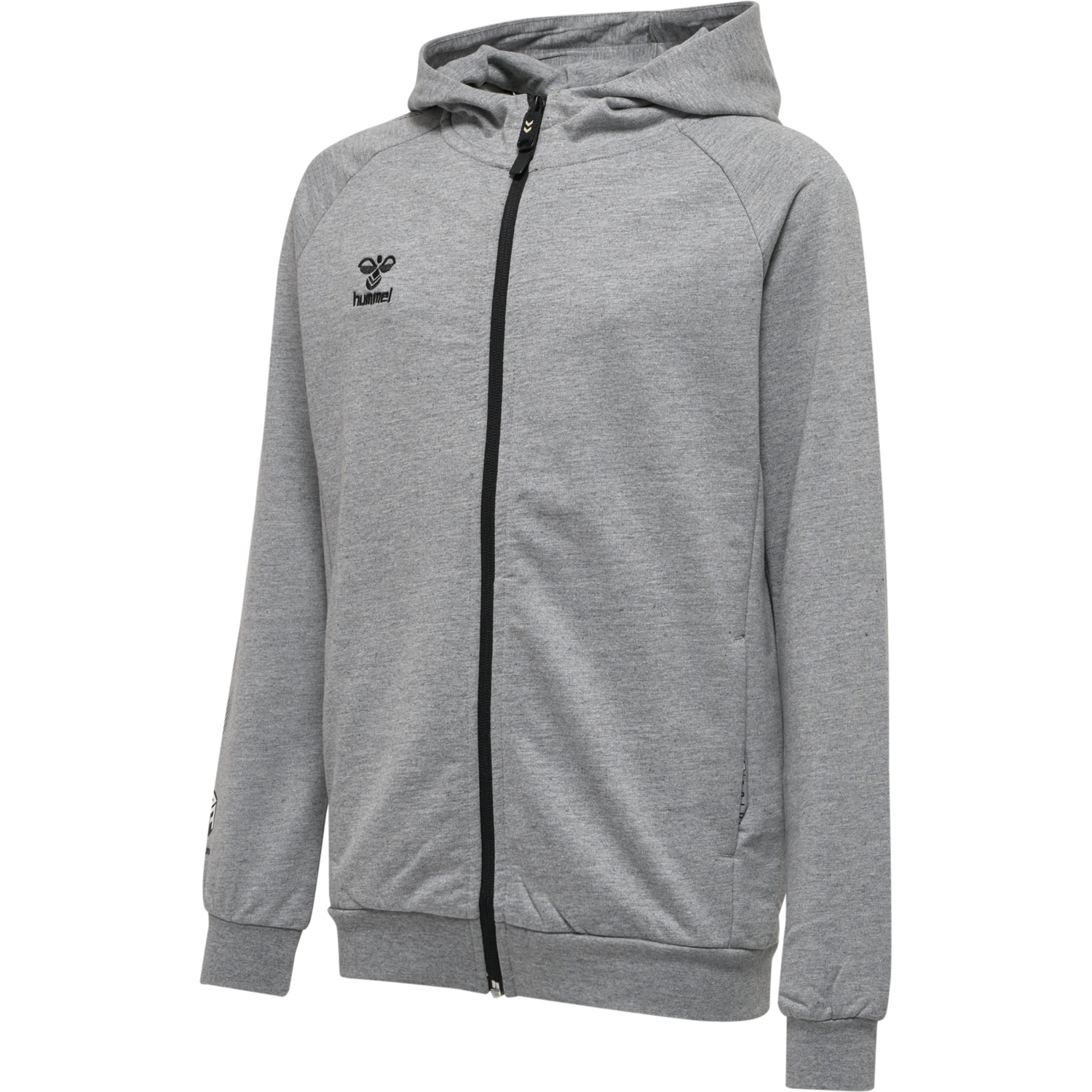 hmlMOVE GRID COTTON ZIP HOODIE KIDS