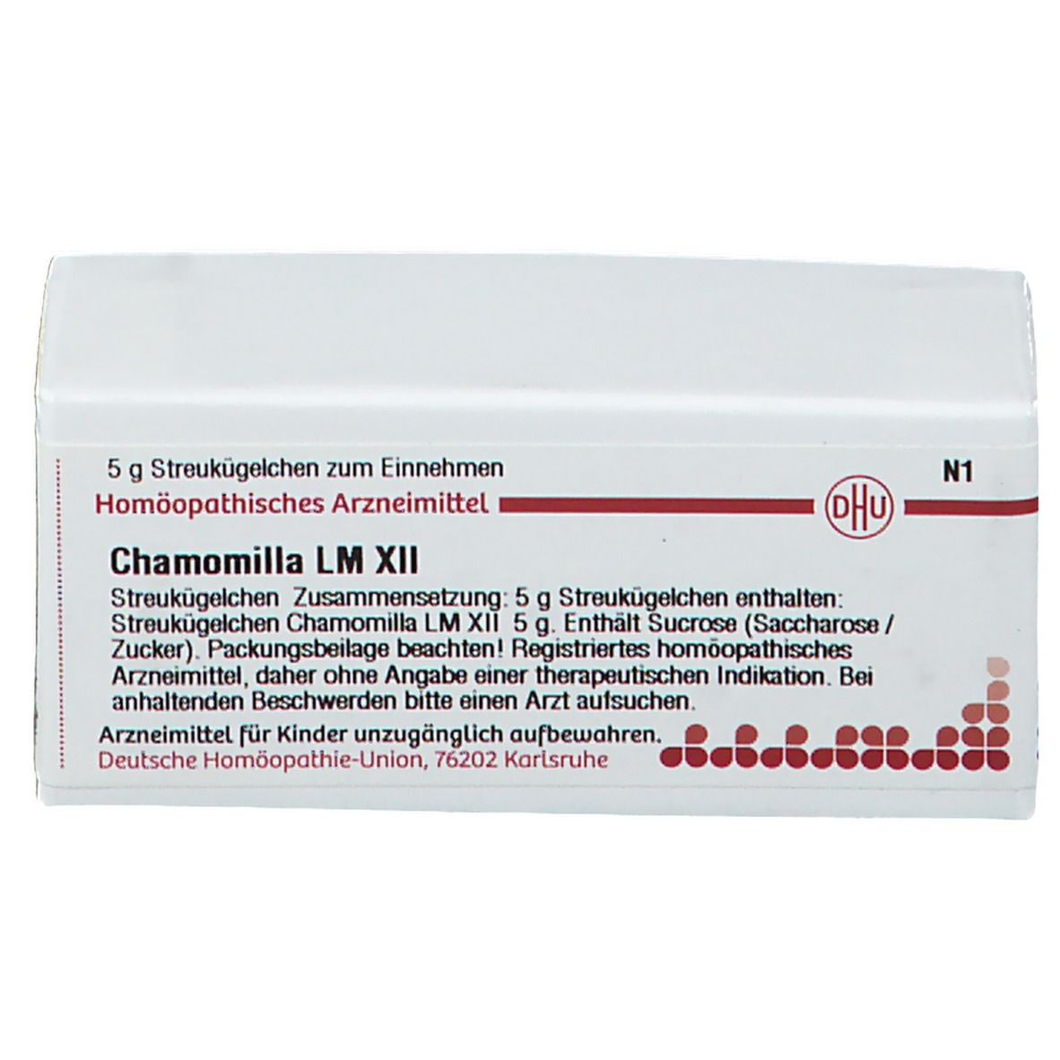 DHU Chamomilla LM XII