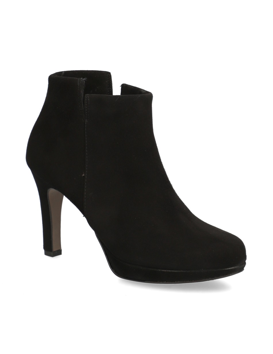 Veloursleder Stiefelette