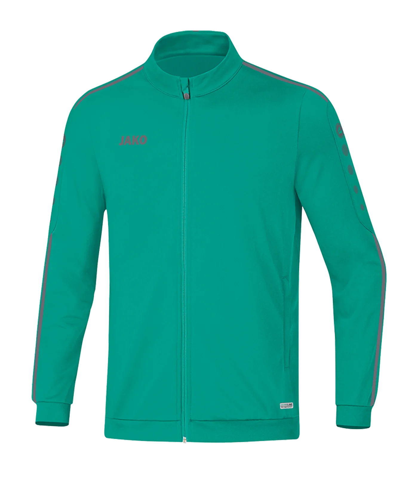 JAKO Striker 2.0 Polyesterjacke Türkis Grau F24