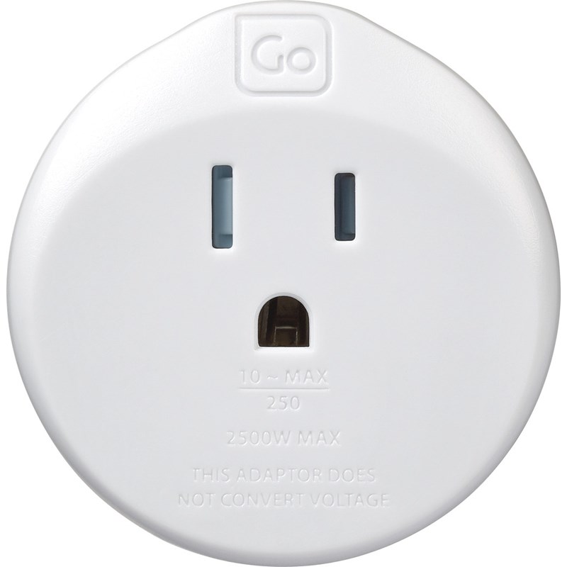 Go Travel<br>Adaptor USA-EU Adaptor