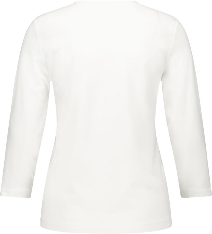 Gerry Weber T-SHIRT 3/4 SLEEVE Off-white