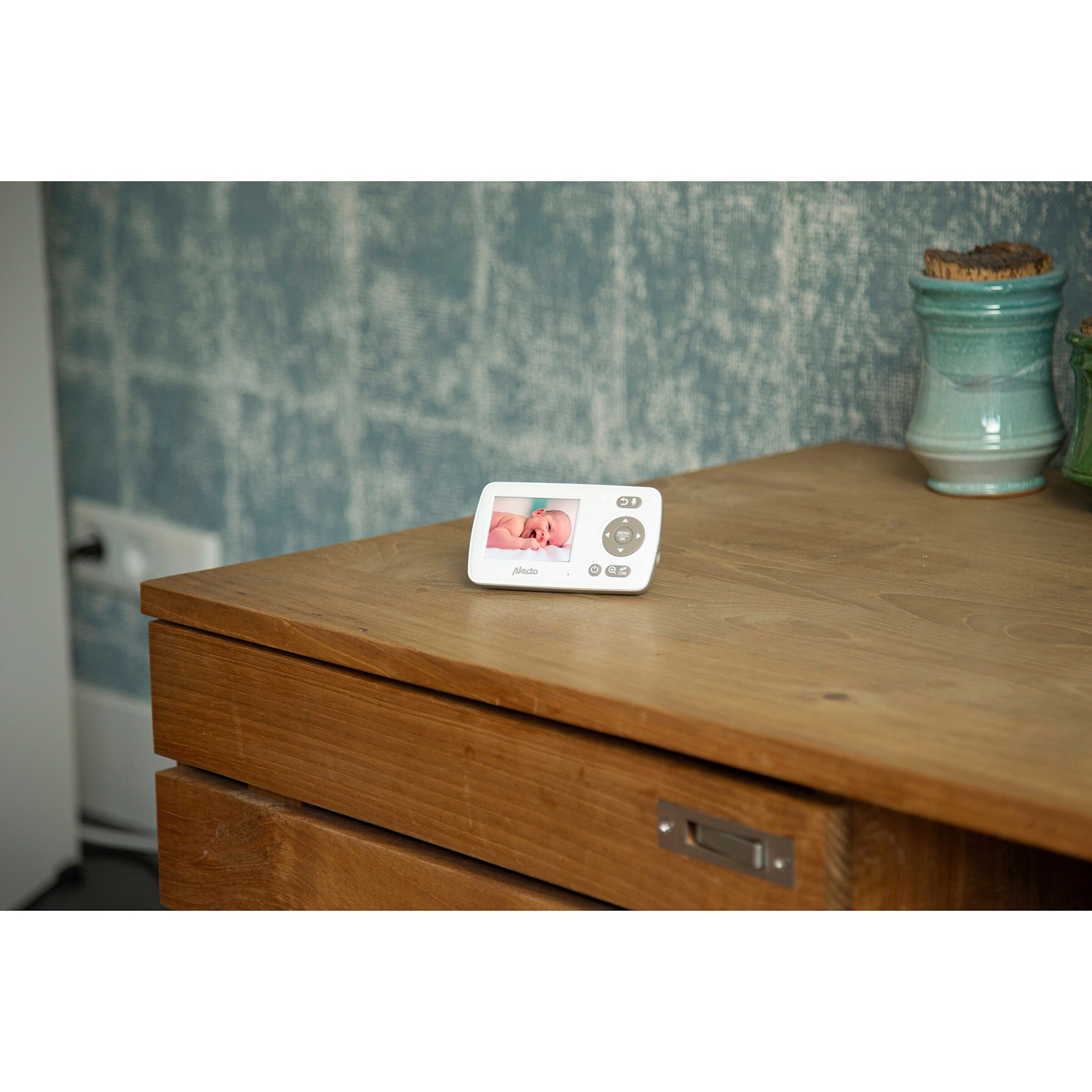 Alecto Babyphone mit Kamera DVM71 weiß