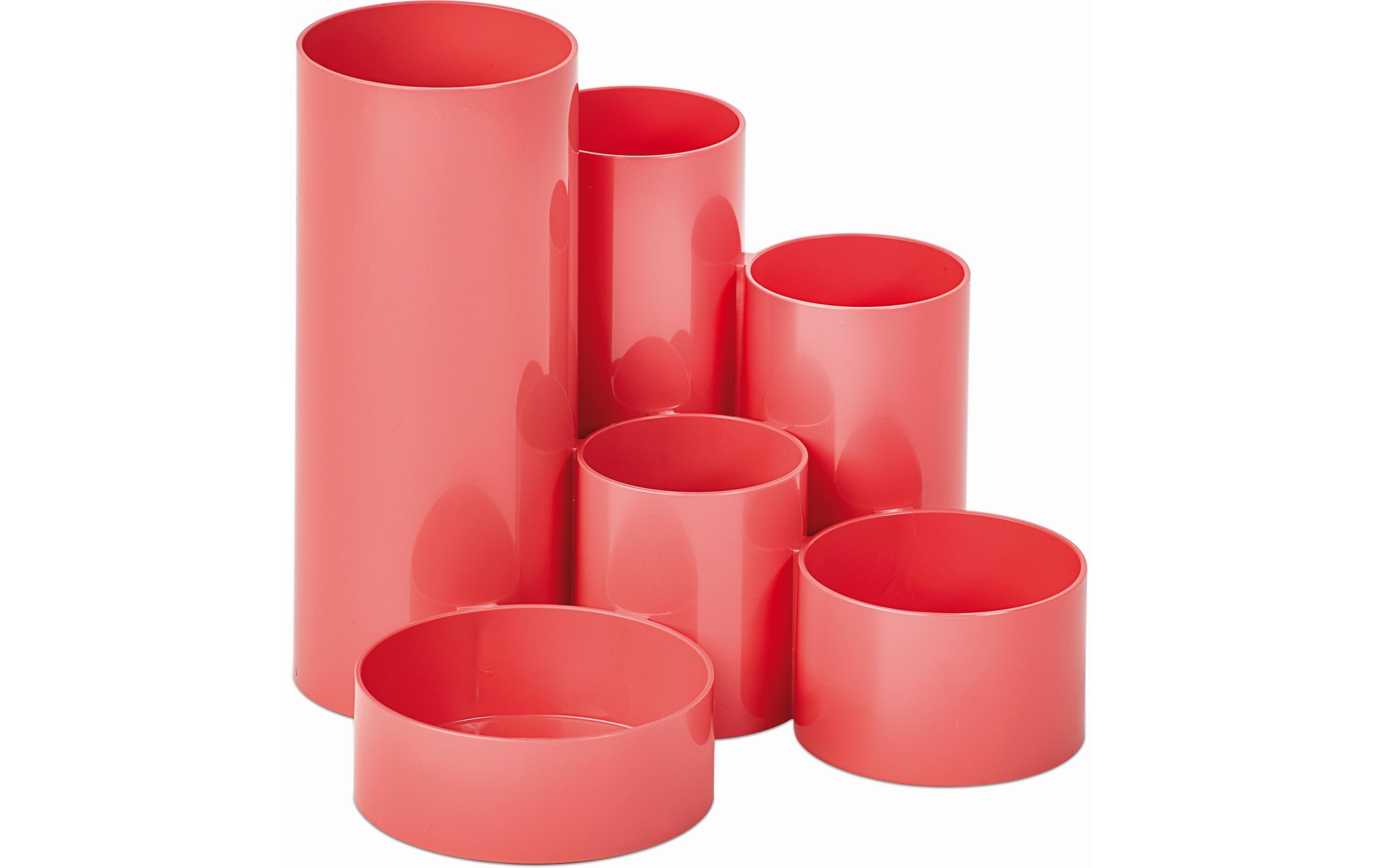 Stiftehalter Tubo Touch of RoseStiftköcher mit Hochglanzoberfläche