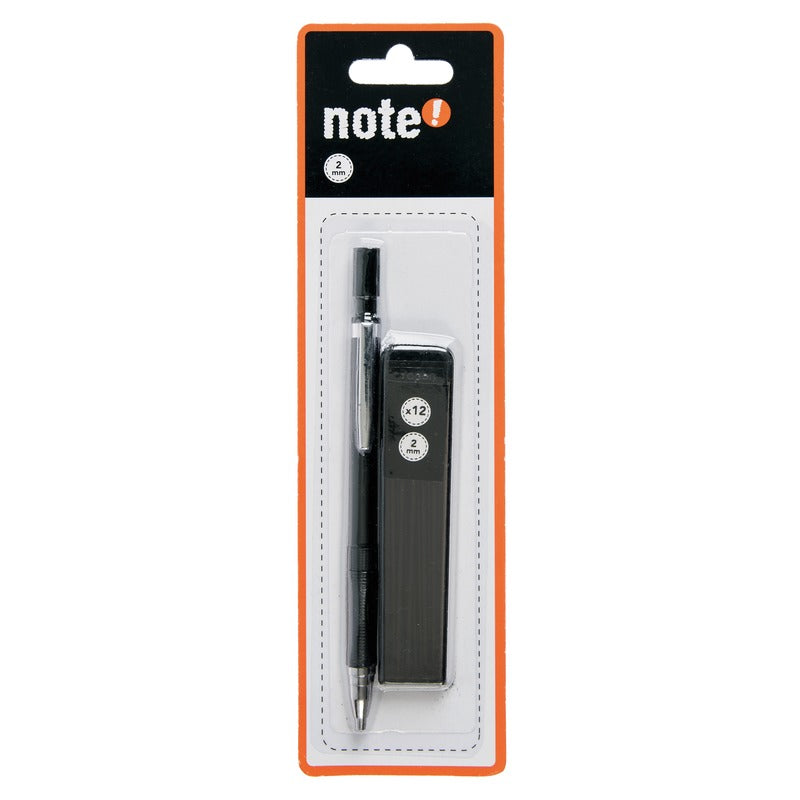 Lapiseira 2mm com 12 Minas Note!