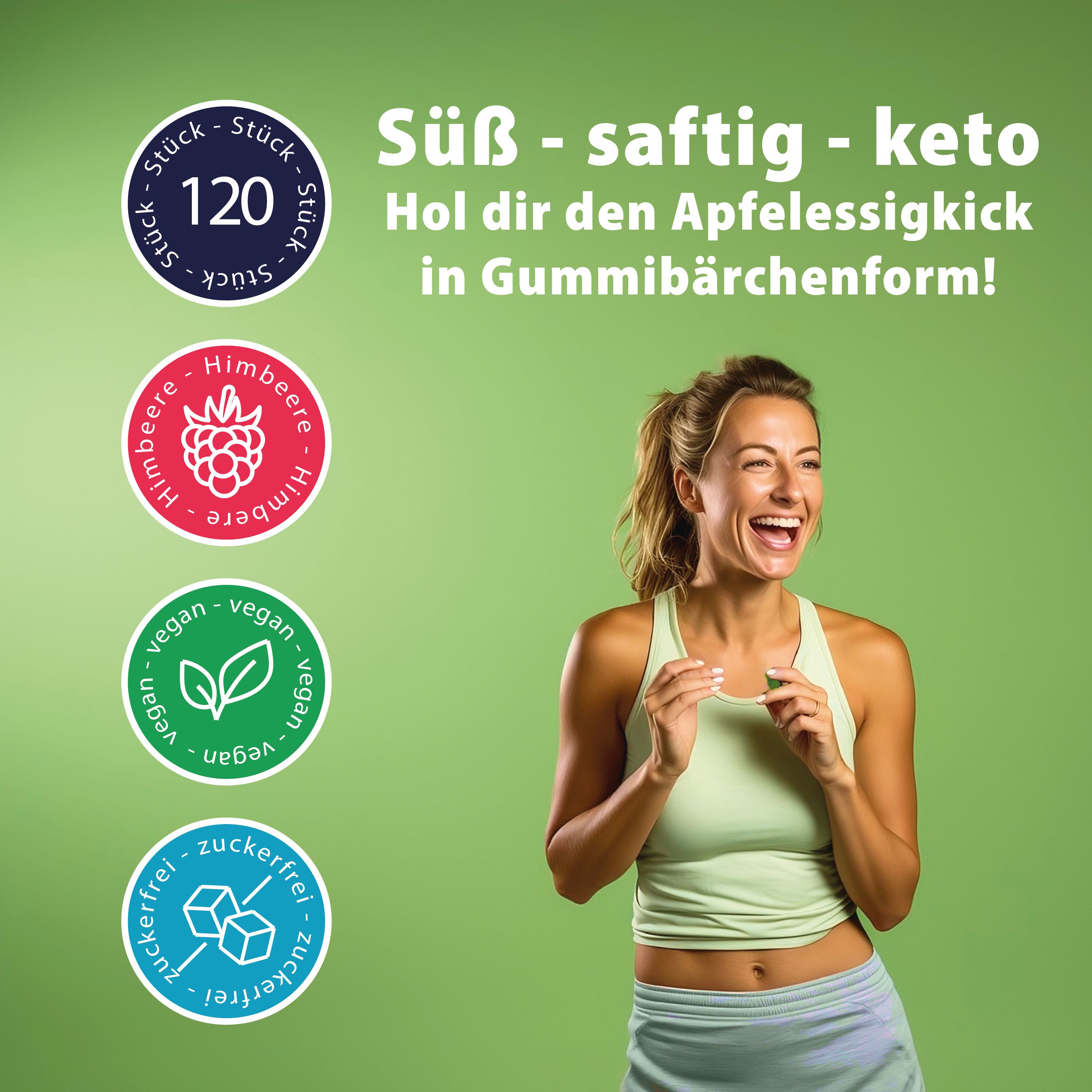 Keto Gummies mit Apfelessig | Gumtamin