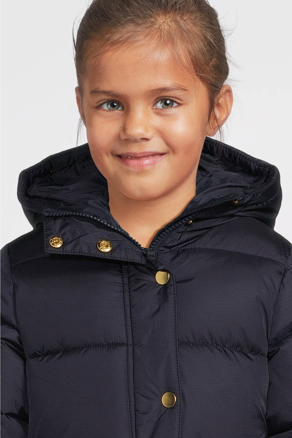 Z8 gewatteerde winterjas Xava donkerblauw