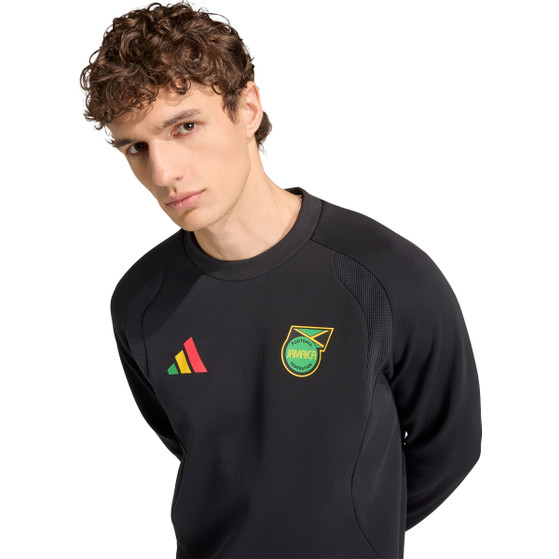 adidas Jamaica Tiro Travel Crew Top WK 2026
