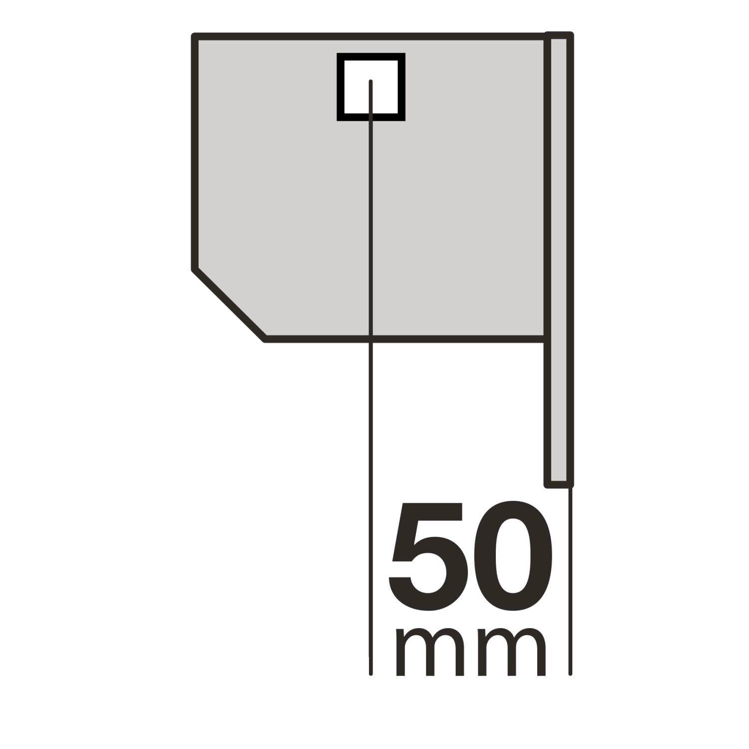 Starx 86.101.37 Veiligheidsbeslag - Krukgarnituur - SKG3 - Langschild - Aluminium - Zwart