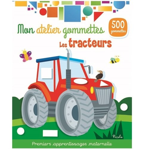 Mon atelier gommettes les tracteurs
