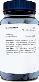 Orthica Co-Enzym B12 Zuigtabletten 60TB