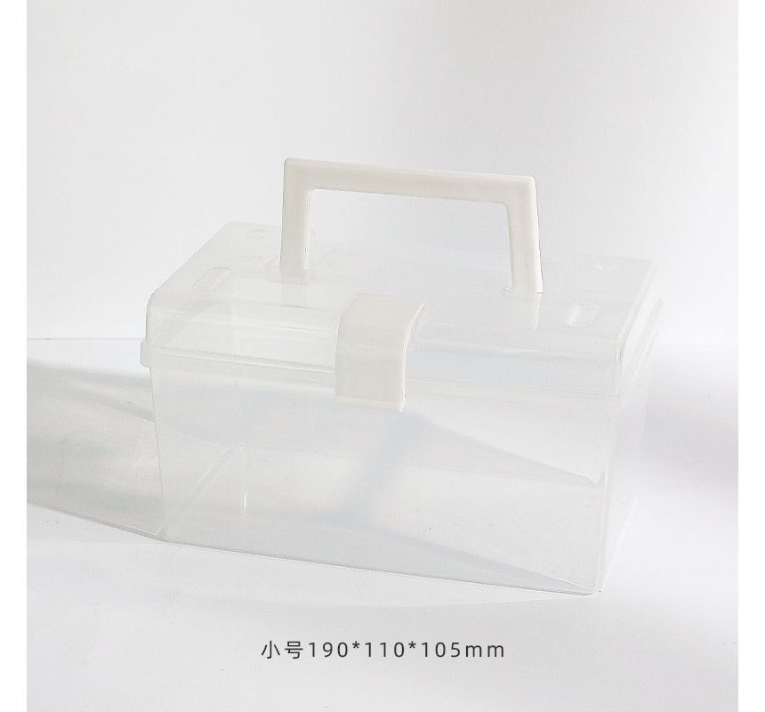 NEJA - Transparante plastic opbergdoos (verschillende uitvoeringen)