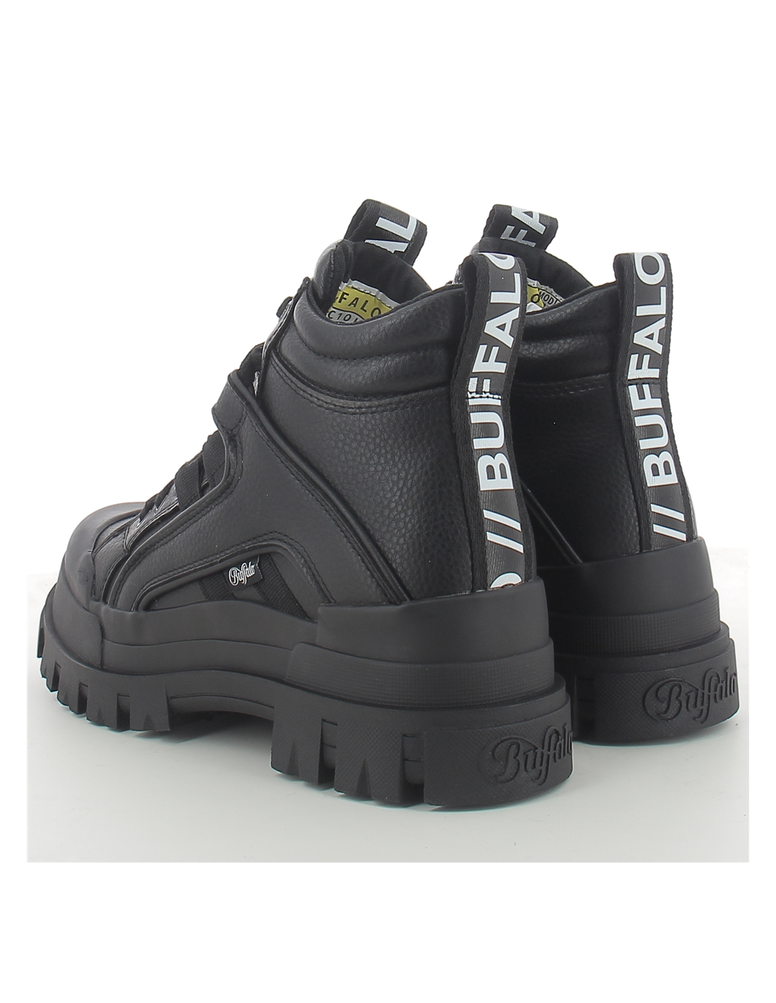 buffalo bottines femme aspha nc mid black imi nappa