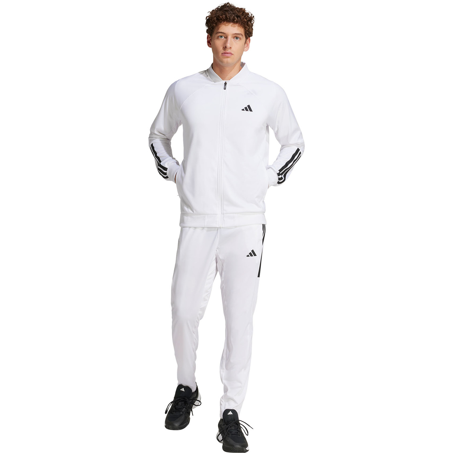 adidas 3 Stripes Knit Jacket