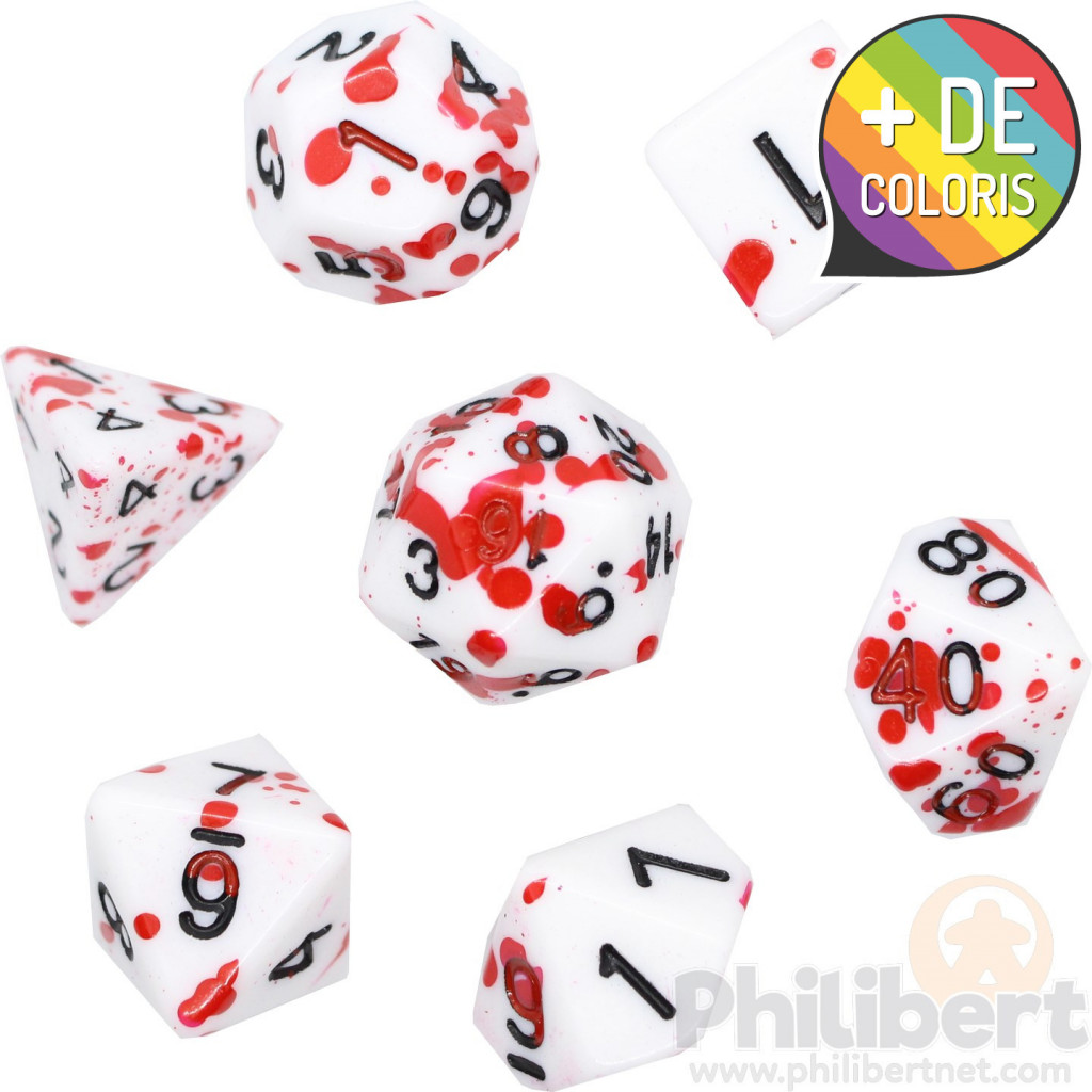 Set de dés JDR - Speckle -