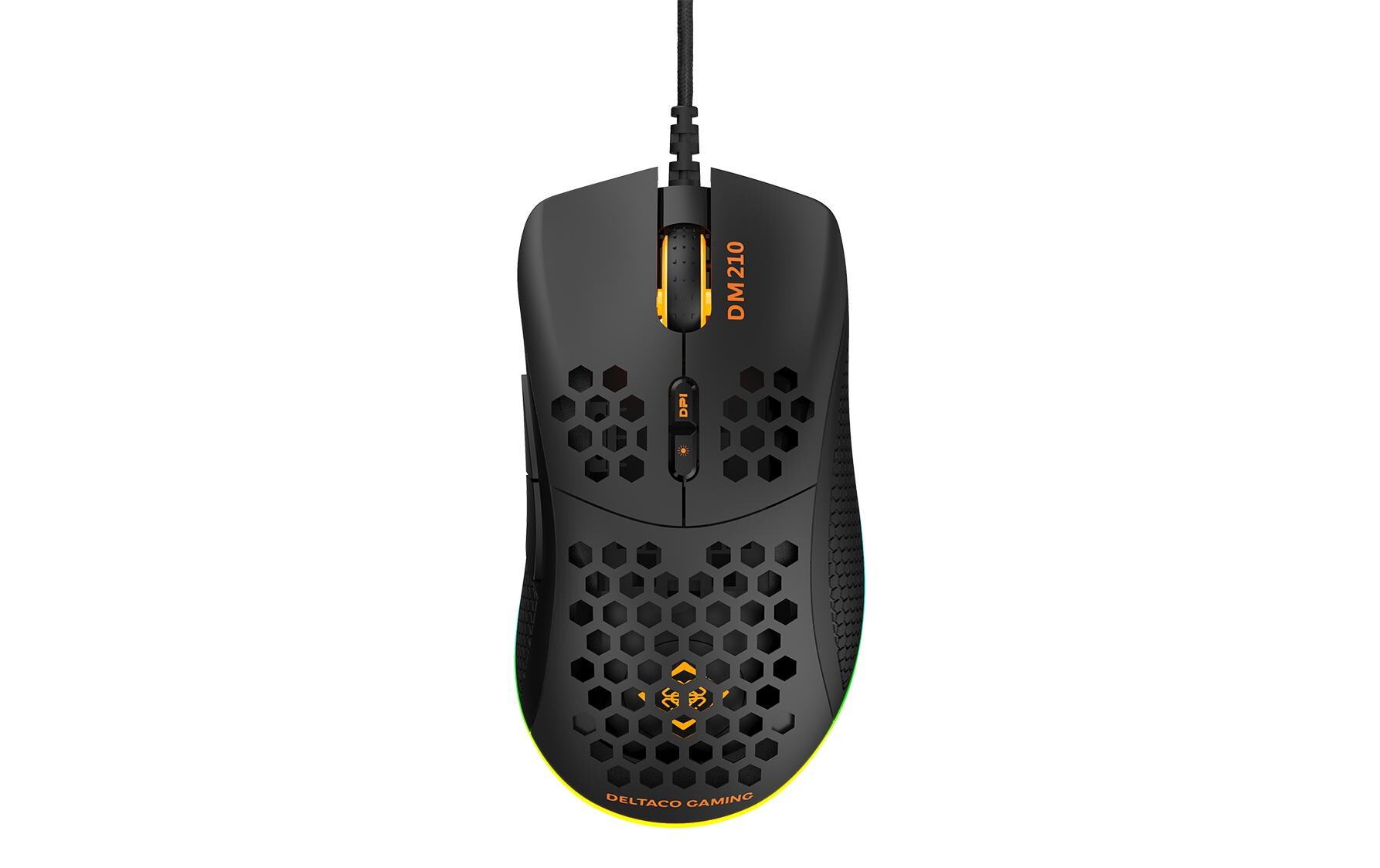 Gaming-Maus DM210Gaming-Maus mit 6400 dpi Auflösung und RGB-Beleuchtung