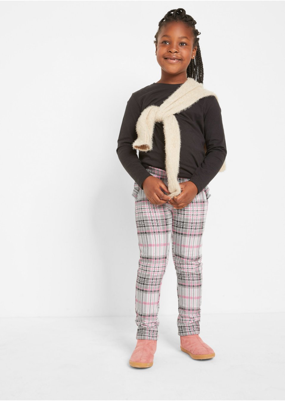 Legging thermo fille à ruchés