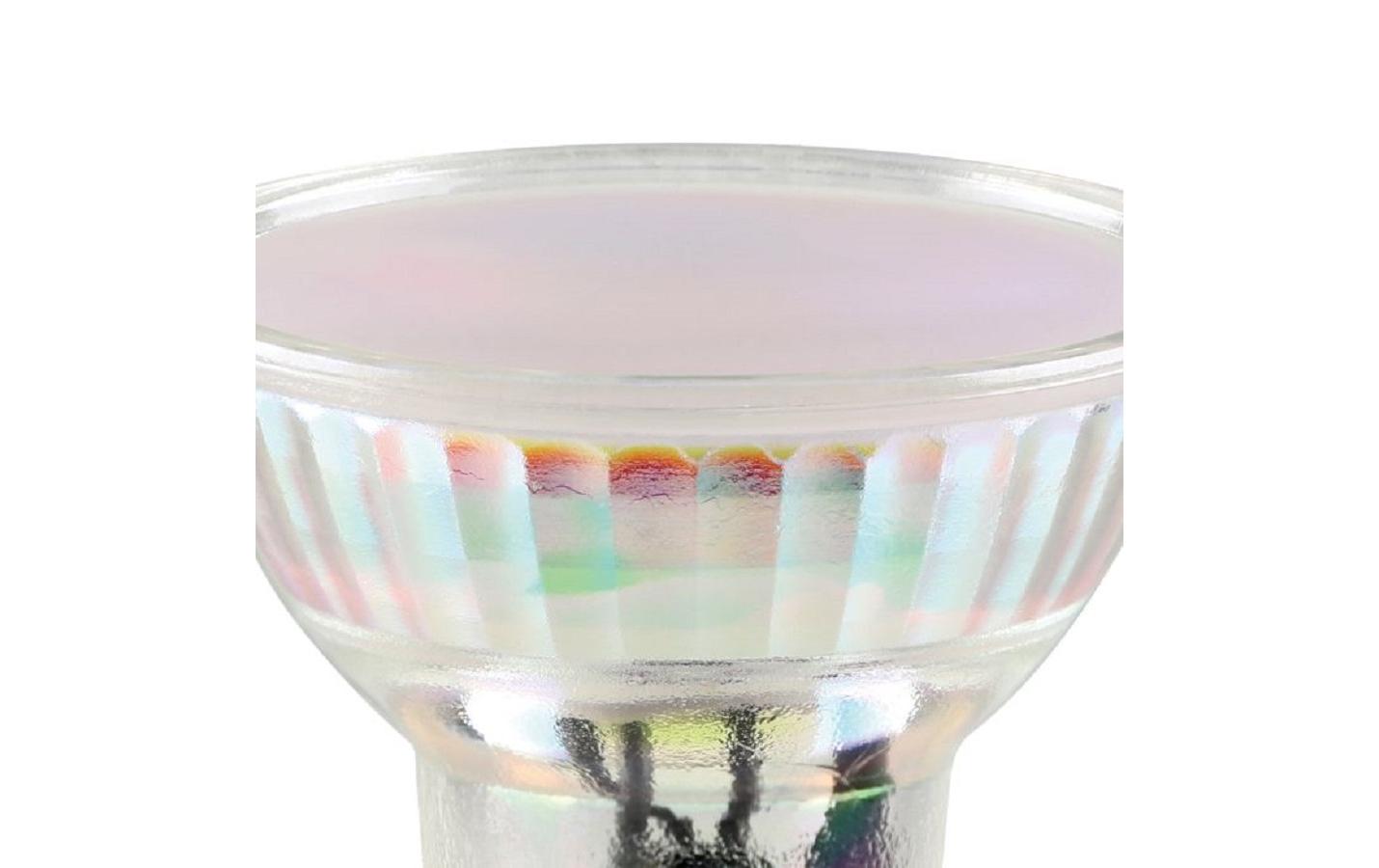 Lampe 4.5 W GU10 WarmweissLED-Leuchtmittel aus klarem Glas