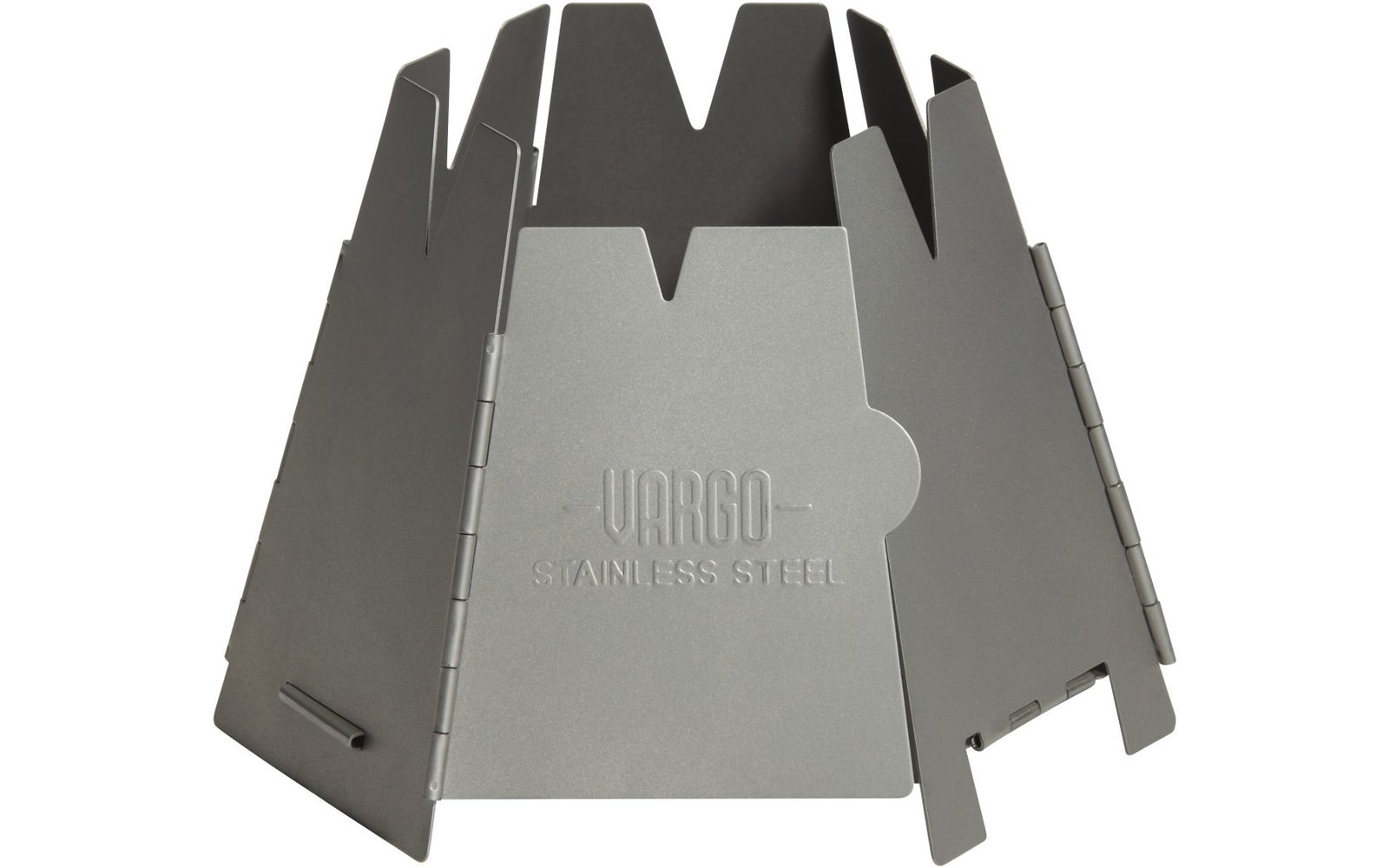 Vargo Hexagon Holzofen Mini-Outdoorofen Edelstahl