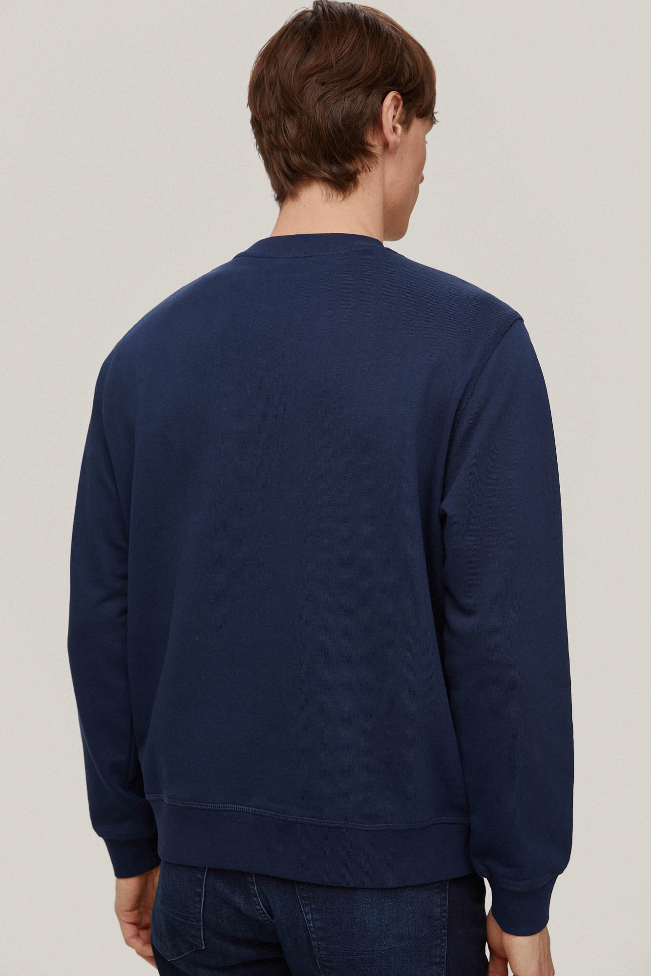 Sudadera com logo grande - Azul